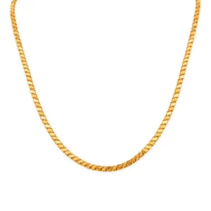 Sleek Gold S Chain for Men
