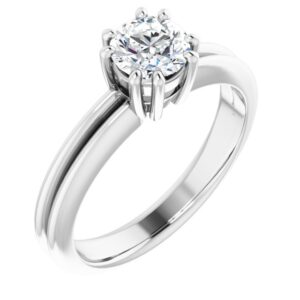 122871 Solitaire Ring