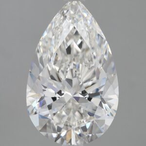 VS1 4.35 ct PEAR Lab-Grown