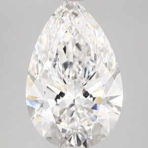 VS1 4.03 ct PEAR Lab-Grown