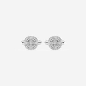 Button Style Round Cufflinks