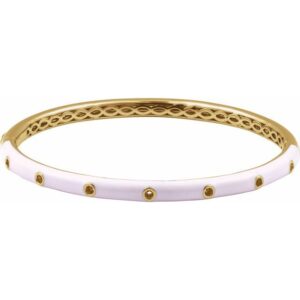 Accented Bangle Bracelet