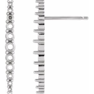Accented Bar Earrings