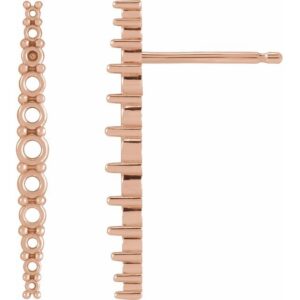 Accented Bar Earrings