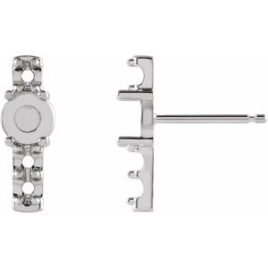 Accented Bar Earrings