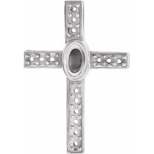 Accented Cross Pendant