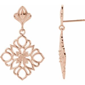 Accented Dangle Earrings