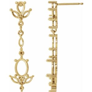 Accented Dangle Earrings