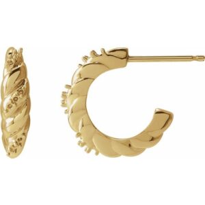 Accented Dome Earrings