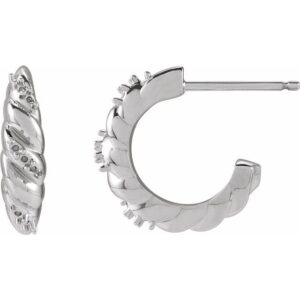 Accented Dome Earrings