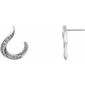 Accented Freeform Earrings