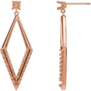 Accented Geometric Earrings