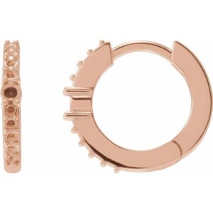 Accented Hoop Earrings