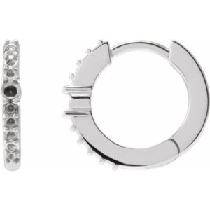 Accented Hoop Earrings