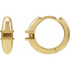 Accented Hoop Earrings