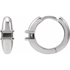 Accented Hoop Earrings