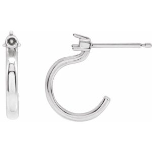 Accented Hoop Earrings