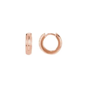 Accented Huggie Earrings