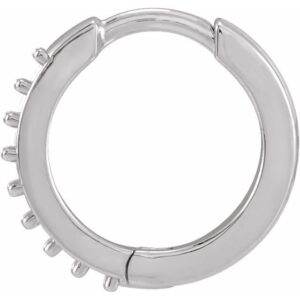 Accented Huggie Earrings