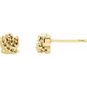 Accented Knot Earrings