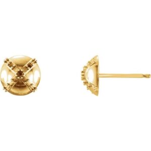 Accented Stud Earrings