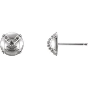 Accented Stud Earrings