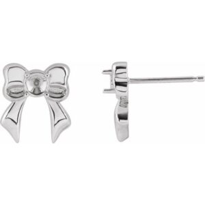 Bow Stud Earrings