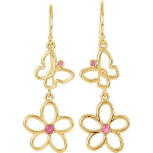 Butterfly & Floral Earrings