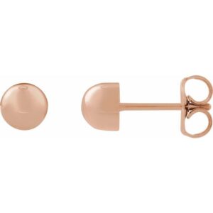 Dome Stud Earrings