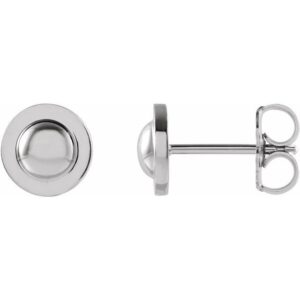 Domed Earrings