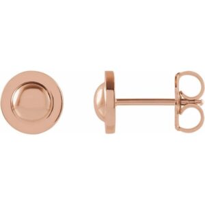 Domed Earrings