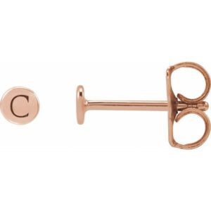 Engravable Disc Earrings
