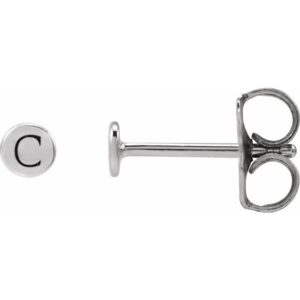 Engravable Disc Earrings