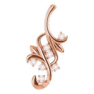 Family Floral Pendant