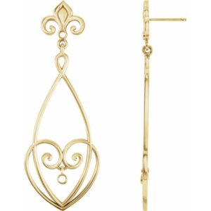 Fleur-de-lis Earrings