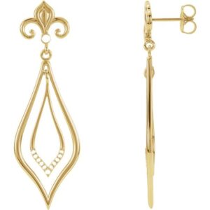Fleur-de-Lis Earrings