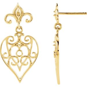 Fleur-de-lis Earrings