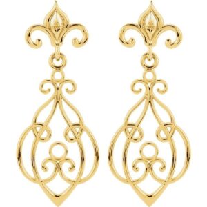Fleur-de-lis Earrings