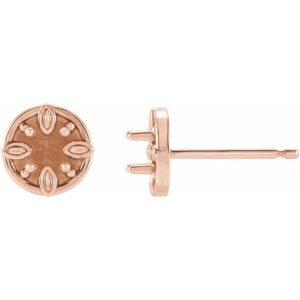 Floral-Inspired Earrings