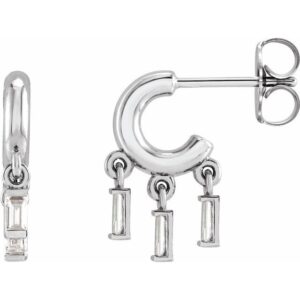 Fringe Hoop Earrings