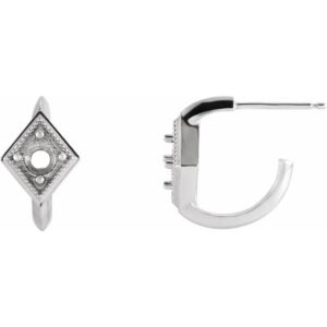 Geometric Hoop Earrings