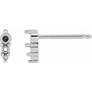 Graduated Bar Earrings