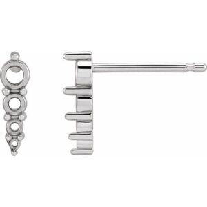 Graduated Bar Earrings