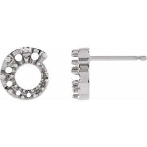 Graduated Circle Earrings