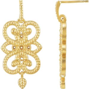 Granulated Earrings