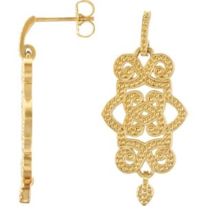 Granulated Earrings