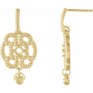 Granulated Earrings