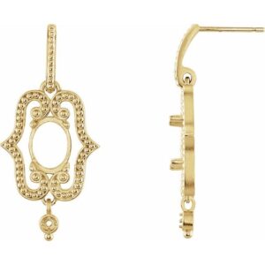 Granulated Earrings