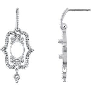 Granulated Earrings