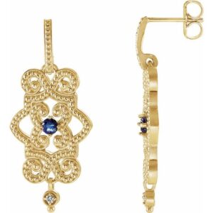 Granulated Earrings